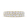THE LEO Ideal Cut Round-Cut Diamond Anniversary Band 1-1/2 ct tw 14K Yellow Gold
