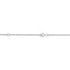 Thumbnail Image 2 of Couple's Diamond Accent Heart Lock Necklace 14K White Gold 18&quot;