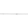 Thumbnail Image 2 of Couple's Engravable Diamond Accent Heart Lock Bracelet 10K White Gold 7.25&quot;