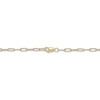 Thumbnail Image 2 of Couple's Engravable Diamond Accent Heart Bracelet 14K Yellow Gold 7.5&quot;