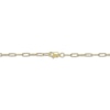 Thumbnail Image 1 of Couple's Engravable Diamond Accent Heart Bracelet 14K Yellow Gold 7.5"