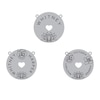 Thumbnail Image 5 of Family Birth Flower & Name Heart Cutout Disc Necklace 10K White Gold 18&quot;