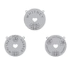 Thumbnail Image 4 of Family Birth Flower & Name Heart Cutout Disc Necklace 10K Yellow Gold 18&quot;