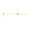 Thumbnail Image 4 of Diamond Accent Names Heart Cutout Necklace 10K Yellow Gold 18&quot;