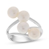 Thumbnail Image 0 of Cultured Pearl Cluster Ring Sterling Silver
