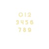 Thumbnail Image 3 of Graduation Cap Vertical Year Necklace 14K Yellow Gold 18"