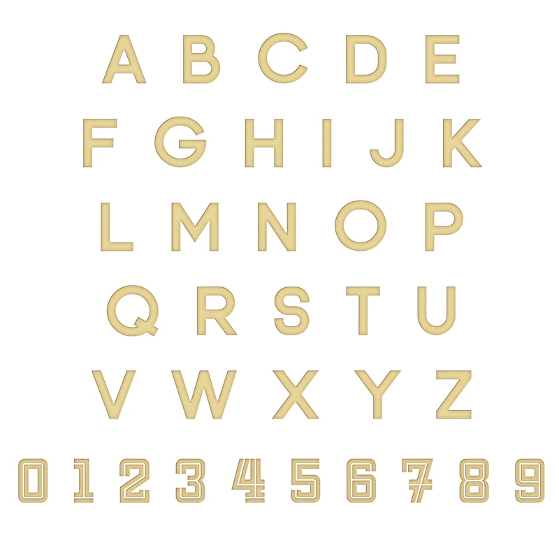 Main Image 3 of Men's Year Name Necklace 10K Yellow Gold 22"