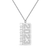Thumbnail Image 1 of Men's Year Name Necklace Sterling Silver 22&quot;