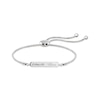 Thumbnail Image 1 of Your Own Handwriting Bar Bracelet Sterling Silver 9.5&quot;