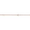 Thumbnail Image 4 of Diamond Accent Name Lips Necklace 14K Rose Gold 18&quot;