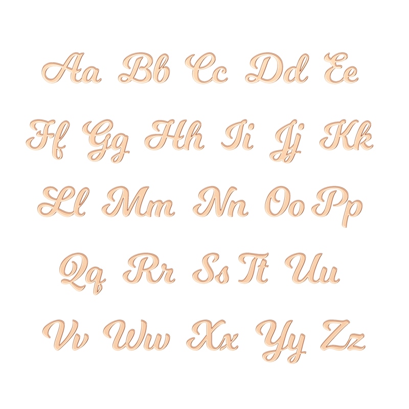 Main Image 3 of Nameplate Lips Necklace 14K Rose Gold 18&quot;