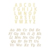 Thumbnail Image 3 of Men's Engraved Names Shield Necklace 10K Yellow Gold 22&quot;