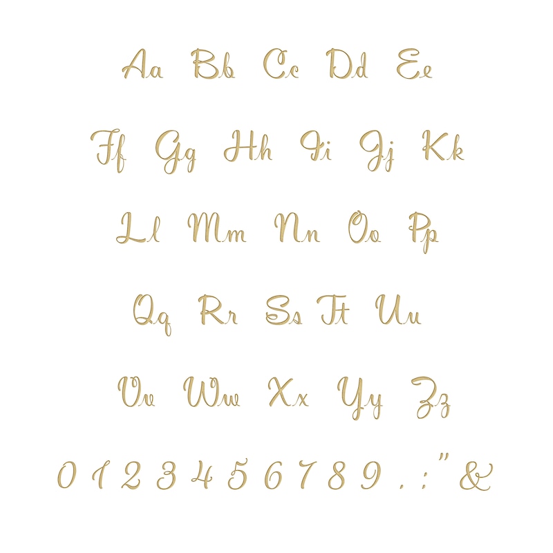 Main Image 7 of Scrollwork Name Necklace with Diamond Accents 14K Yellow Gold 18"