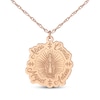 Thumbnail Image 3 of Virgin Mary Name Necklace 14K Rose Gold 18&quot;