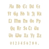 Thumbnail Image 3 of Cross of Caravaca Name Necklace 10K Yellow Gold 22&quot;