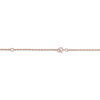 Thumbnail Image 2 of Quinceañera &quot;15 Años&quot; & Name Heart Necklace with Diamond Accent 14K Rose Gold 18&quot;