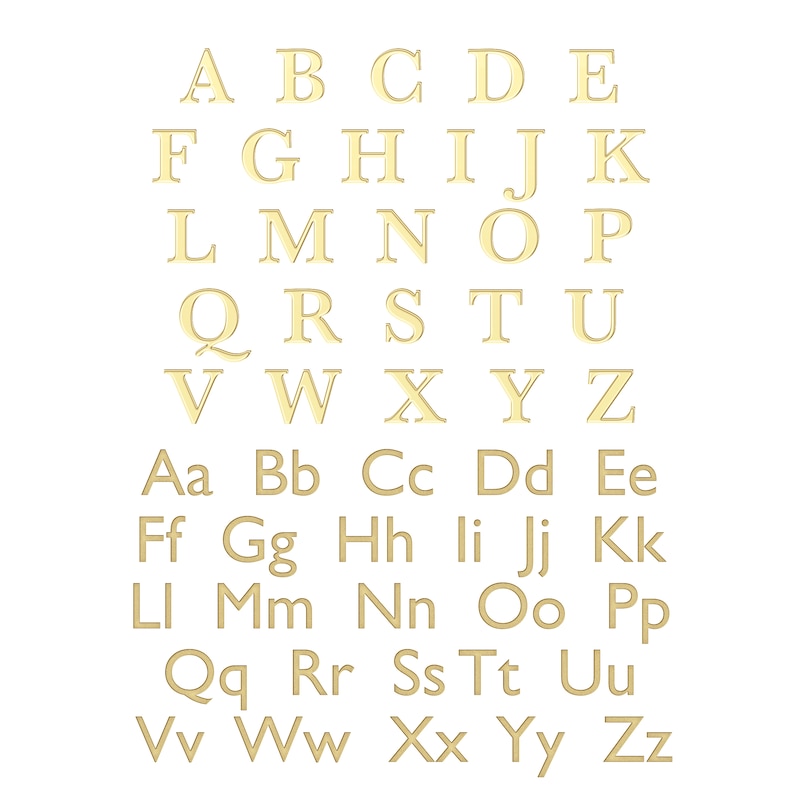 Main Image 3 of Men's Engraved Names Dog Tag Necklace 10K Yellow Gold 22&quot;