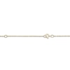 Thumbnail Image 2 of Baby Name & Stats Scalloped Disc Necklace 14K Yellow Gold 18&quot;