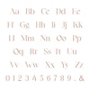 Thumbnail Image 3 of Cutout Butterfly Diamond Accent Name Necklace 14K Rose Gold 18&quot;