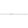 Thumbnail Image 5 of Diamond Accent Engravable Compass Necklace 10K White Gold 18&quot;