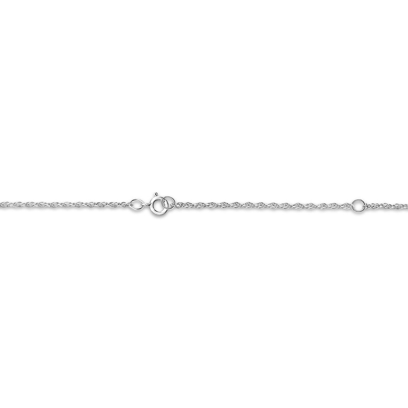 Main Image 2 of Medical Alert Heart Necklace Sterling Silver 18&quot;