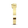 Thumbnail Image 2 of Bubble Print Name Ring 10K Yellow Gold