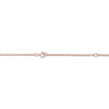 Thumbnail Image 2 of Compass Coordinates Necklace 14K Rose Gold 18&quot;
