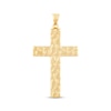 Thumbnail Image 1 of Nugget Cross Charm 10K Yellow Gold