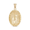 Thumbnail Image 0 of Diamond-Cut Virgin Mary Charm 14K Yellow Gold