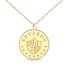 Thumbnail Image 1 of Graduation Name & Year Disc Necklace 10K Yellow Gold 22&quot;
