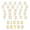 Thumbnail Image 3 of Basketball Name & Number Necklace 14K Yellow Gold 22&quot;