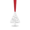 Thumbnail Image 0 of Engravable Christmas Tree Ornament Sterling Silver