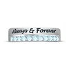 Thumbnail Image 4 of Round-Cut Aquamarine Engravable Ring Sterling Silver
