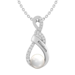Cultured Pearl Necklace (1 Name)