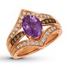 Thumbnail Image 0 of Le Vian Amethyst Ring 1/2 ct tw Diamonds 14K Strawberry Gold