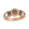 Thumbnail Image 0 of Le Vian Chocolate Diamond Ring 5/8 ct tw 14K Strawberry Gold