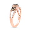 Thumbnail Image 1 of Le Vian Chocolate Diamond Ring 5/8 ct tw 14K Strawberry Gold