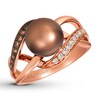 Thumbnail Image 0 of Le Vian Cultured Pearl Ring 1/5 ct tw Diamonds 14K Gold