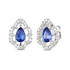 Thumbnail Image 1 of Le Vian Sapphire Earrings 1/4 ct tw Diamonds 14K Vanilla Gold