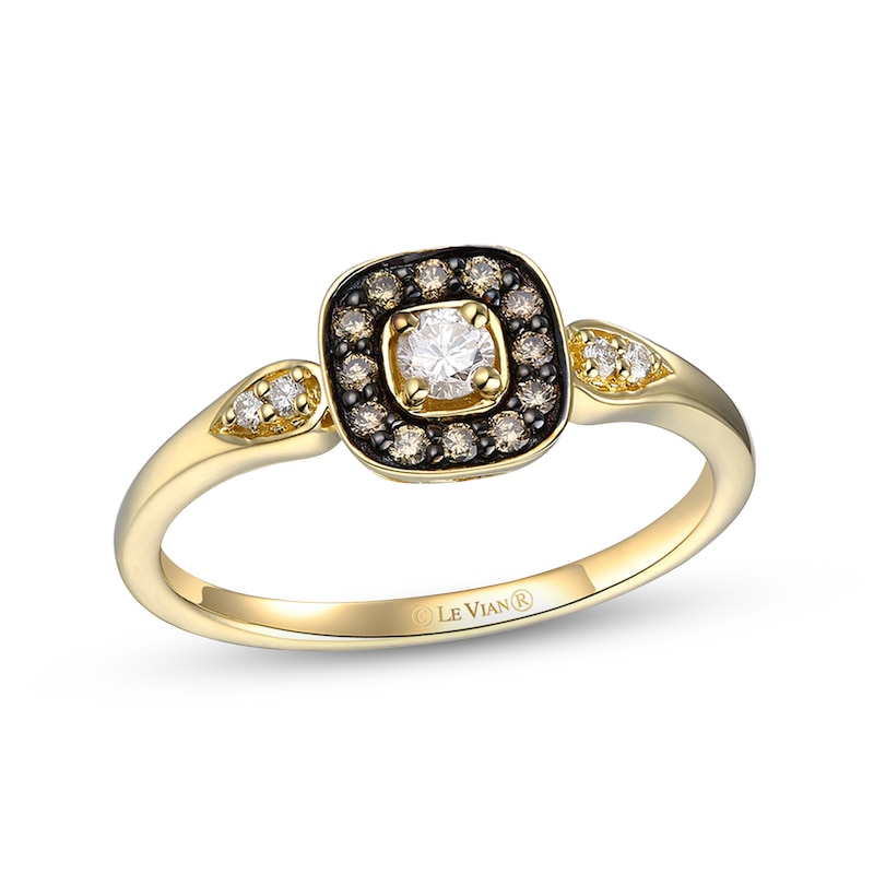 Main Image 1 of Le Vian Diamond Ring 1/5 ct tw Diamonds 14K Honey Gold