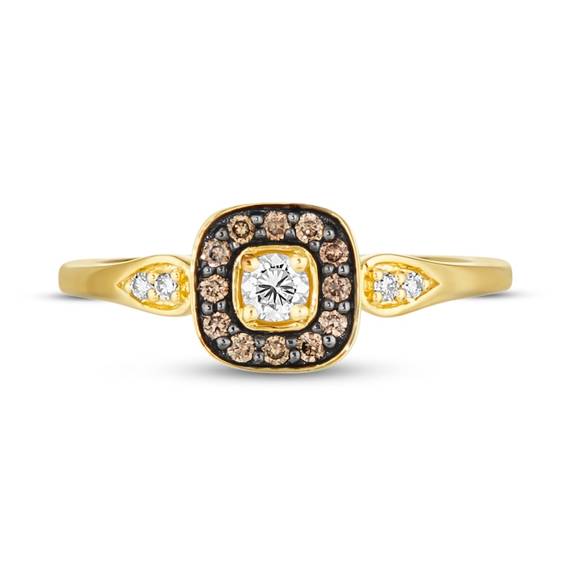 Main Image 2 of Le Vian Diamond Ring 1/5 ct tw Diamonds 14K Honey Gold
