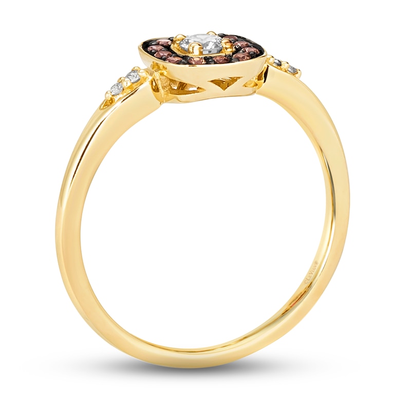 Main Image 3 of Le Vian Diamond Ring 1/5 ct tw Diamonds 14K Honey Gold