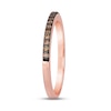 Thumbnail Image 4 of Le Vian Diamond Stacking Ring 1/5 ct tw Diamonds 14K Strawberry Gold