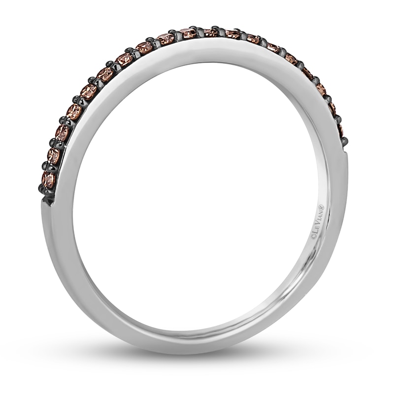 Main Image 3 of Le Vian Diamond Stacking Ring 1/5 ct tw Diamonds 14K Vanilla Gold
