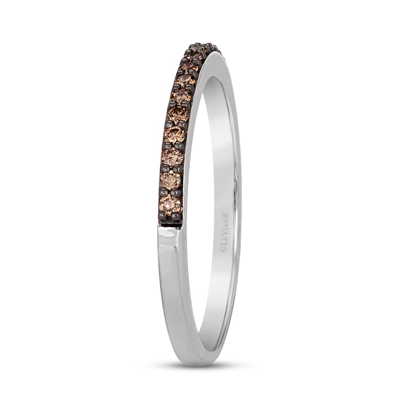 Main Image 4 of Le Vian Diamond Stacking Ring 1/5 ct tw Diamonds 14K Vanilla Gold