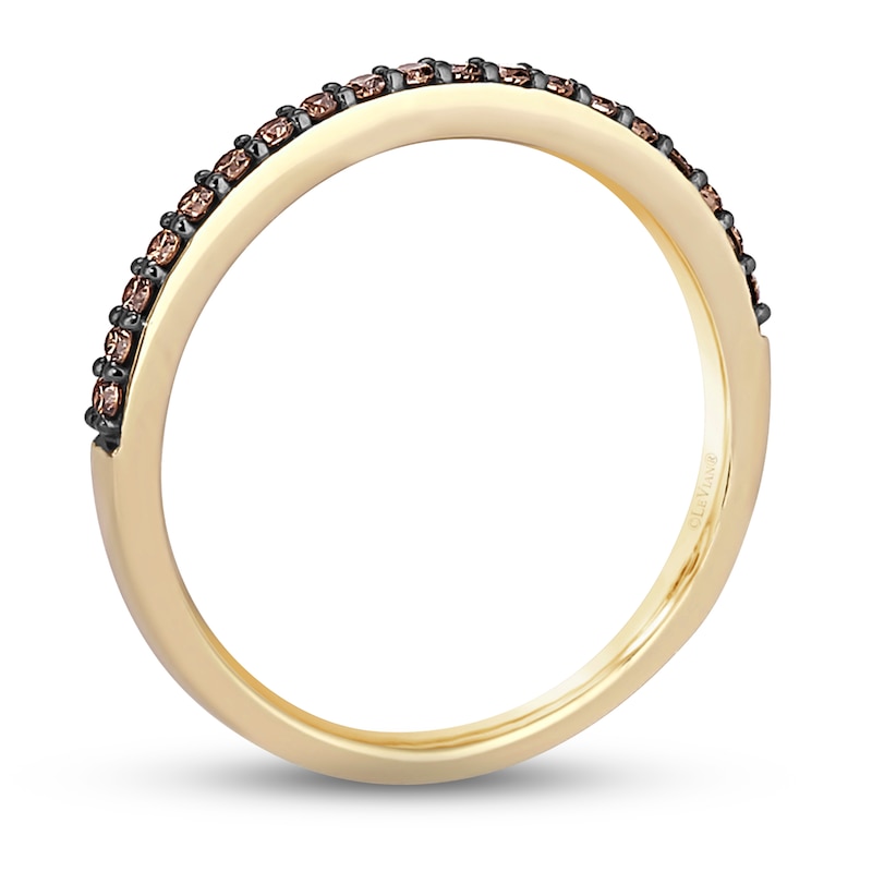 Main Image 3 of Le Vian Diamond Stacking Ring 1/5 ct tw Diamonds 14K Honey Gold