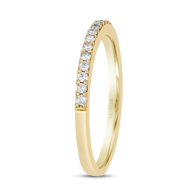 Le Vian Diamond Stacking Ring 1/5 ct tw 14K Honey Gold