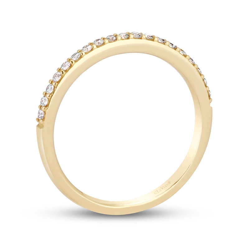 Main Image 4 of Le Vian Diamond Stacking Ring 1/5 ct tw 14K Honey Gold