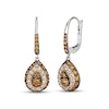 Thumbnail Image 0 of Le Vian Diamond Dangle Earrings 1-3/4 ct tw 14K Two-Tone Gold