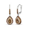 Thumbnail Image 1 of Le Vian Diamond Dangle Earrings 1-3/4 ct tw 14K Two-Tone Gold